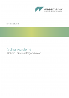 Unterbau Gefahrstofflagerschränke 2